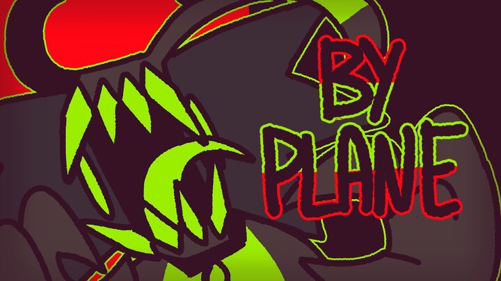 by plane | animation meme | flash warning