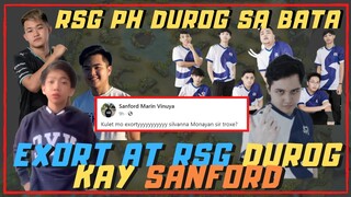 SANFORD DINUROG SI EXORT AT ANG RSG PH | BALAGBAGAN SA RG 10