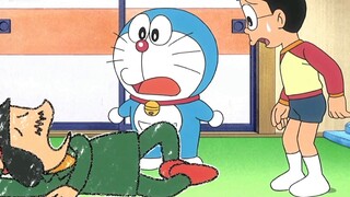 Doraemon: Họa sĩ đã vẽ một suối nước nóng cho Shizuka bằng bút chì màu thật và Shizuka đỏ mặt