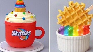 สูตรเค้กช็อกโกแลตที่น่าตื่นตาตื่นใจ วิธีการทำไอเดียตกแต่งเค้กช็อกโกแลต เค้กอร่อยมาก