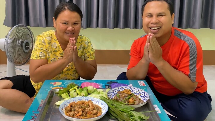 แม่ครัวมลก้อยกุ้งเป็นตัวใส่มะกอกฉลองโต๊ะกับข้าวใหม่จ้า4/09/65