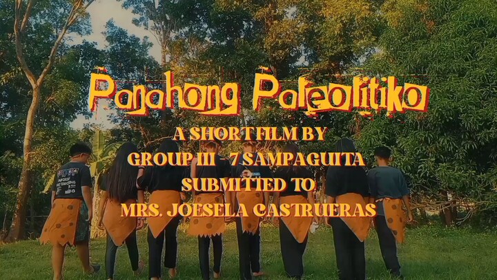a short film about panahong paleolitiko