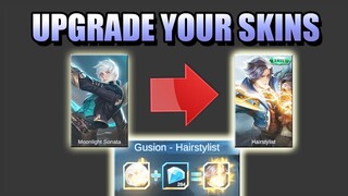 YOU CAN NOW UPGRADE YOUR SKINS 💎 NEW EVENT IN MOBILE LEGENDS