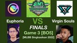 Euphoria vs Virgin Game 3 Finals SIMT SINGKASIKAN MLBB INVITATIONAL