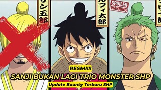 Si Cupu Sanji Bukan Lagi Monster!!! Update Bounty Bajak Laut Topi Jerami