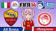 Miyako FIFA 14 | AS Roma VS Olympiacos