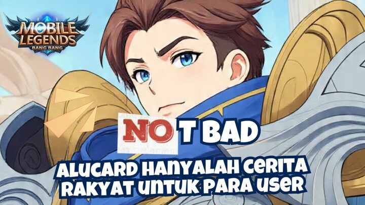 User Alucard hanyalah Cerita Rakyat, Ga Guna ,Tapi Mematikan 🔥 [ MLBB game penghilang stress ].