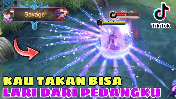 TIDAK ADA AMPUN BAGI PARA MUSUHKU‼️ GUSION DAMAGE SATU COMBO AUTO SAVAGE - REVIEW SKIN EPIC GUSION
