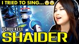 Filipina tries to sing Japanese UCHUU KEIJI SHAIDER opening - Japanese/Tagalog cover by Vocapanda