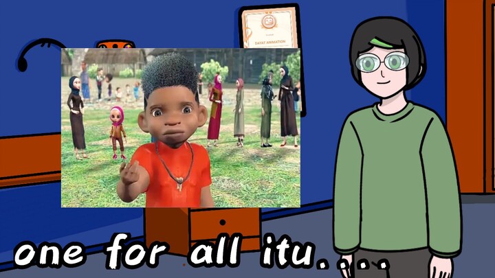 one for all itu....|| animasi Bagus