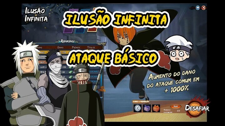 Ilusão de Ataque Básico | Guia da Ilusão Infinita - Naruto Online