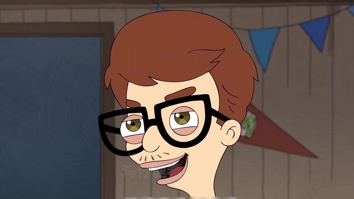 Big Mouth: Nick is very upset and doesn't dare to take a shower#Big Mouth#American Comics Commentary