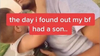 小朋友把妹子的男友错认成爸爸，哭着闹着要“爸爸”抱，家人牵都牵不走...