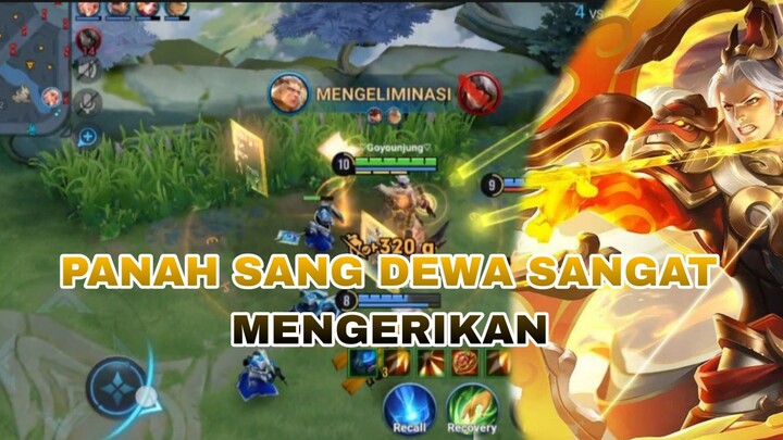 PANAH SANG DEWA SANGAT MENGERIKAN