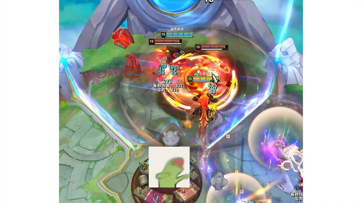 Raja Naga + Oruo'i, pasif dengan mudah mencapai 800+ stack