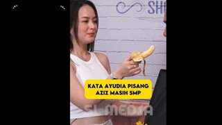 Kata ayudia pisang aziz masih SMP #sule #slmedia #azizgagap #ayudia #suleproduction #podcastclips #s