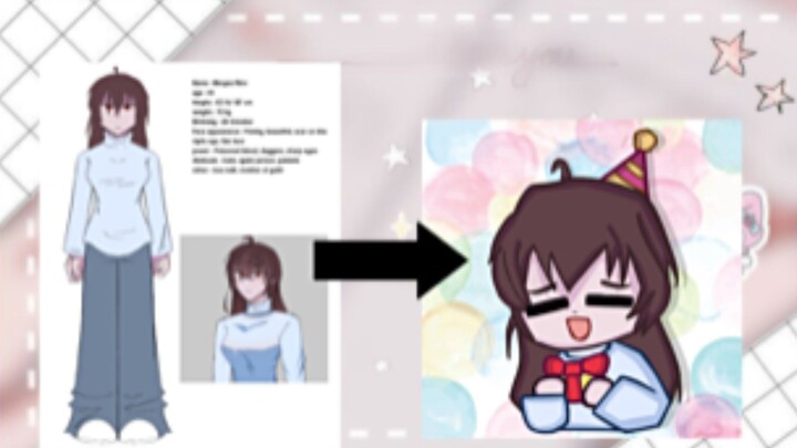 gambar oc teman jadi chibi?! ☹️💞🤏