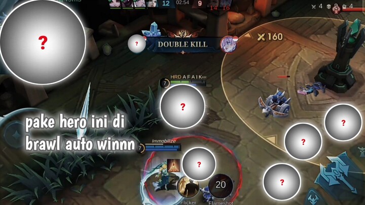 MAIN BRAWL DAPET HERO INI AUTO EZ WINN!!