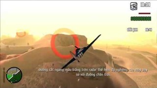 GTA san andreas việt hóa #67 phi công tập lái