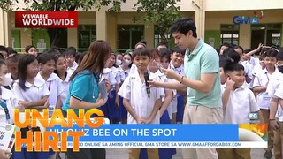 UH Quiz Bee on the Spot sa CAA Elementary School | Unang Hirit