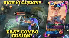 HIGH IQ GUSION, EASY COMBO GUSION!