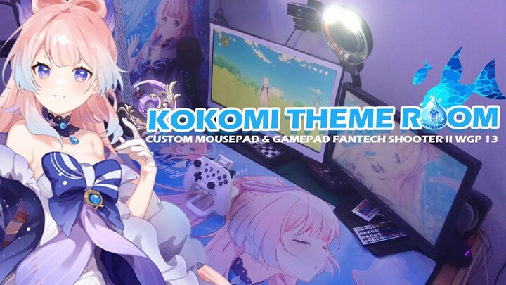 Mousepad Custom & Gamepad Fantech Shooter II WGP 13 " KOKOMI THEME ROOM "