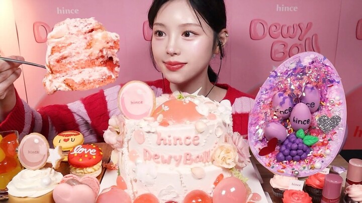 【Boki Chinese Subtitles】The little sister ate the giant cake by herself, she was so greedy!!