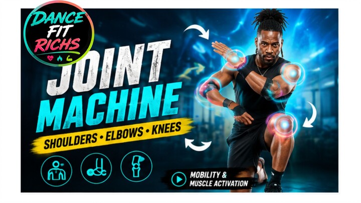 🔥 Joint Machine Workout | Improve Shoulder, Elbow & Knee Mobility | Dance Fit Richs