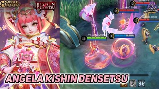 ANGELA NEW SKIN KISHIN DENSETSU - SKILLS EFFECT & RELEASE DATE/TANGGAL RILIS - MOBILE LEGENDS