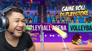 AKU MENCOBA MEMAINKAN GAME VOLI DI GOOGLE PLAYSTORE - GAMEPLAY VOLLEYBALL ARENA