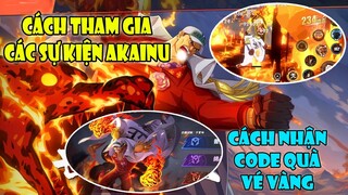 One Piece Fighting Path - Cách Hoàn Thành Chi Tiết Sự Kiện Đô Đốc AKAINU | CODE Nhận Quà Khủng