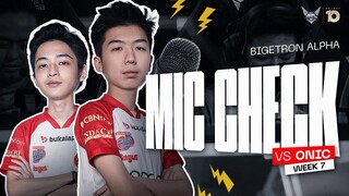 BIGETRON ALPHA MENUMBANGKAN YANG DI PUCUK! - Mic Check MPL S10 Alpha vs Onic Esports