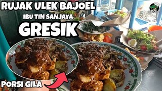 RUJAK ULEG IBU TIN SANJAYA - porsi melimpah bumbu rujaknya bikin ketagihan