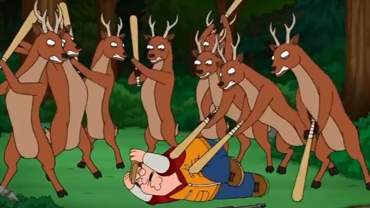 จากการ์ตูนเฮฮาเรื่อง Family Guy ยังมีคนดีๆ อีกมากในโลกนี้ พีทโดนทุบตีคลายเครียด