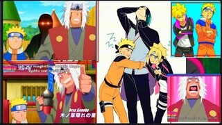 BAKALAN PECAH, MOMEN KOCAK BORUTO DAN SASUKE BERTEMU DENGAN NARUTO KECIL DAN PETAPA GENIT JIRAIYA