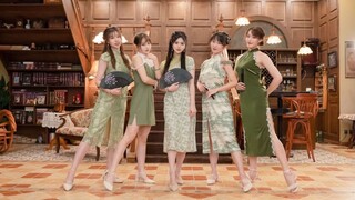 【สาวน้อยบนบก】ความสุขห้าเท่าของคุณออนไลน์แล้ว! ชุดกี่เพ้าฉบับเซ็กซี่เนียนเรียบของเพลง "ราตรีจอดเรือที