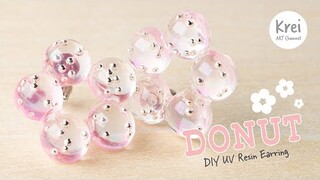 UV Resin - Donut Earring