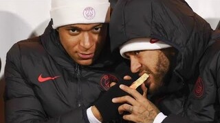 🔥Neymar and Mbappe Funny moments, prank, skills