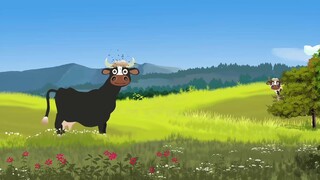 Cow animation videos 4k