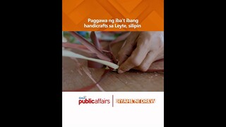 Paggawa ng iba't ibang handicrafts sa Leyte, silipin! | Biyahe Ni Drew