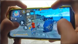 Realme narzo 20 pro free fire gameplay test 4 finger claw handcam m1887 onetap headshot 90HZ display