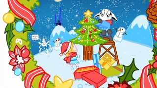 [Mental Canvas] What are the heroes doing on Christmas Day in the DOTA2 animation?