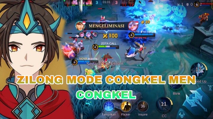 ZILONG MODE CONGKEL MEN CONGKEL