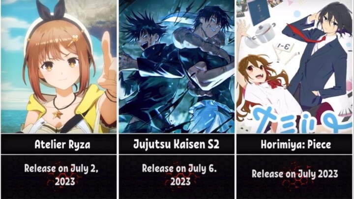All Upcoming Anime Of Summer 2023🔥🔥🔥
