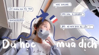 VLOG #01 I DU HỌC PHÁP 🇫🇷 I BAY SANG PHÁP GIỮA MÙA DỊCH I FLYING TO FRANCE DURING THE PANDEMIC