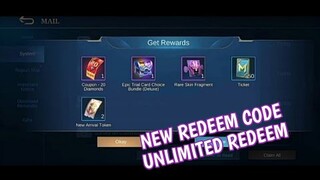 How to redeem success new redeem code in Mobile Legends | Redeem Code January 4, 2020