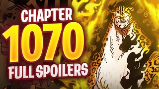 THINGS ARE GETTING TENSE?! | One Piece Chapter 1070 Full Spoilers