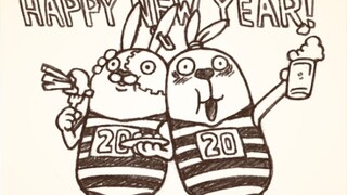 Some short comics posted by the author of Jailbreak Rabbit on Twitter