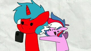 RANDOM KELAKUAN SI PONY DAN KAWAN KAWAN