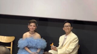 Lady Mây Myra Trần phủ nhận chuyện mua giải và từ chối trả lời về sự cố vô tình lộ mặt